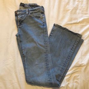 Wrangler low-rise flare jeans